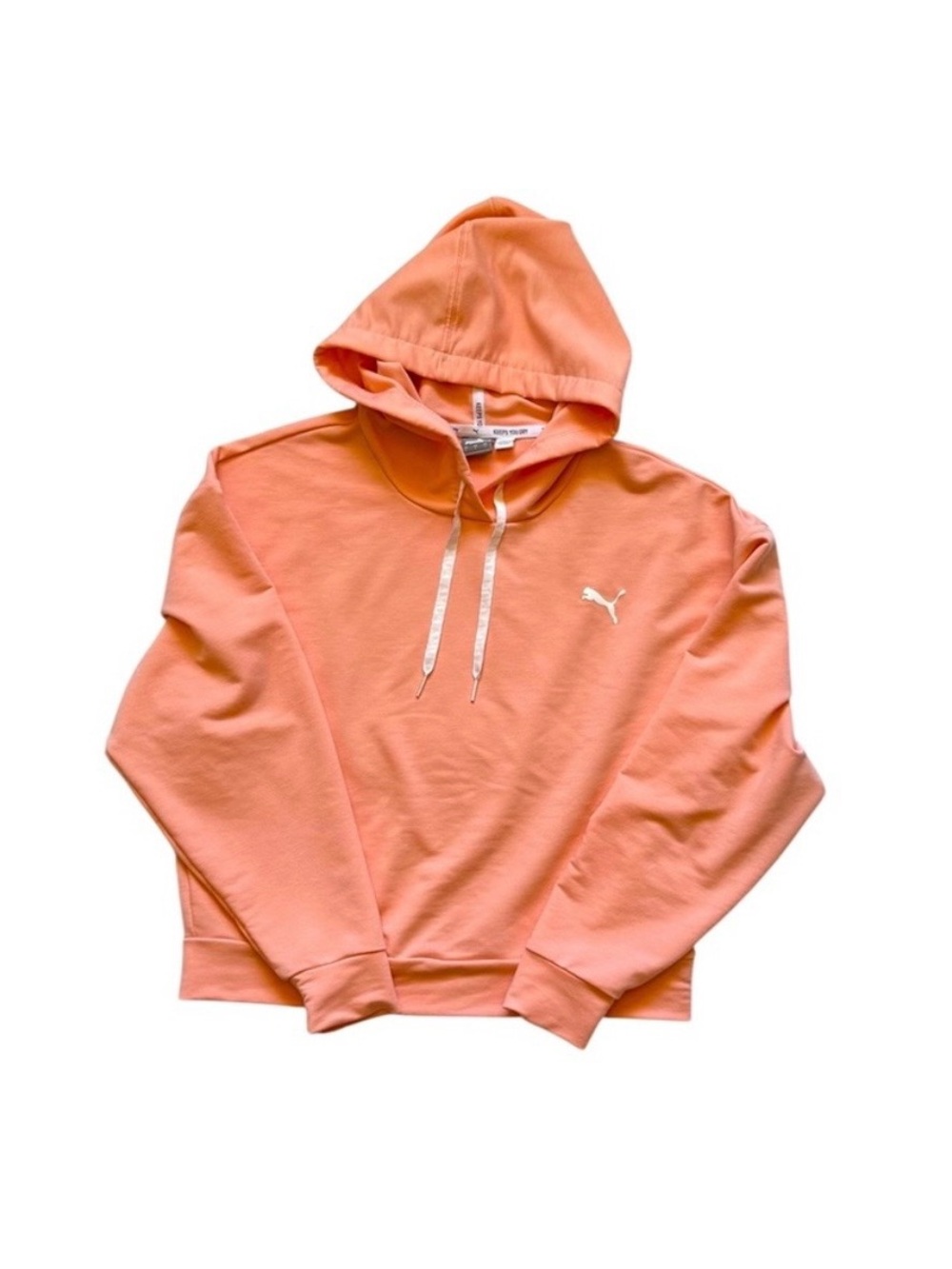 Puma Women's Cropped Pullover Hoodie size S